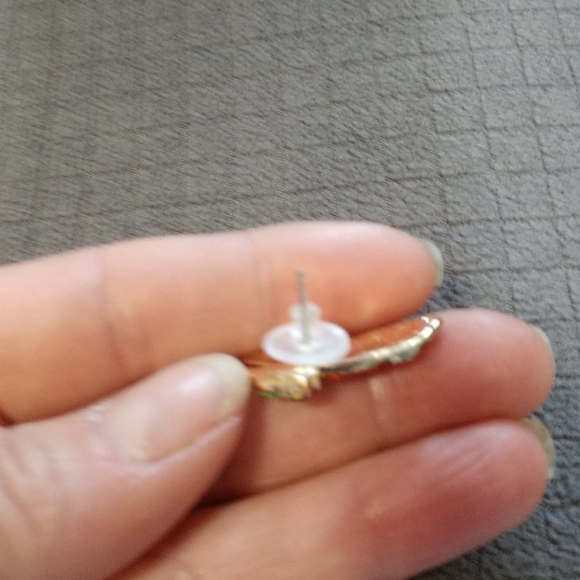 Woman's  Earrings Full Crystal Butterfly - Picture 5 of 8